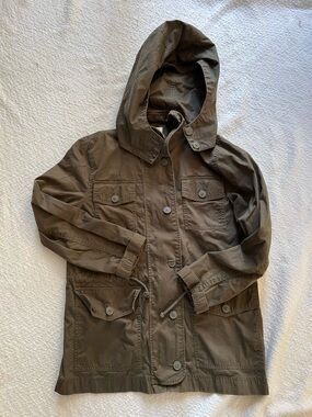 J. Crew Field Mechanic Jacket in Moss Green